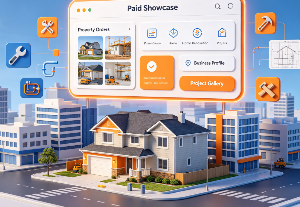 Local Skilled Trade Enterprise Directory | Paid Showcase Service for Property & Home Renovation Orders